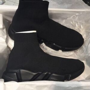 New Motorcycle Boots Unisex Casual Shoes Flat Fashion Socks Boots Red Grey Triple Black White Stretch Mesh High Top Sneaker Speed Trainer Runner size 36-45
