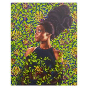 Kehinde Wiley Shantavia Beale II 2012 Painting Poster Print Home Decor Framed Or Unframed Photopaper Material