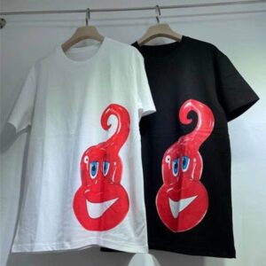 Men's T-Shirts 21SS Men's Women Designer T-shirt Splash ink Print Tees Official Website Newest Tee Brand Fashion T-shirts With Brands Letter Printing 2