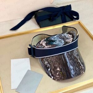 Visors Sunbonnet Fashion Letter Hats Lens Caps Designer Cap for Man Woman 6 Color Top Quality