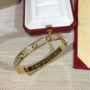 Designer Cuff Bangle Bracelets for Couples Vintage Style Banquet Party Wedding Jewelry Engagement Gift 2022