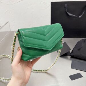 2022 Bags Handbags Wallets Designer Bag Wallet Handbag Leather Shoulder Designer Purse Designer Bag Woman Evening Bag Blue Green Genuine