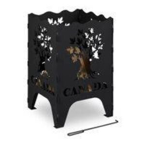 XL Fire Basket with Base Plate for Relaxation and Comfort