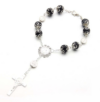 10MM Glass Pearl Beaded Bracelet with Torus