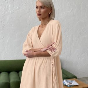 Summer Sexy Hot Cotton Pajamas Nightdress Fashion Cardigan Siamese Solid Color Ladies Homewear