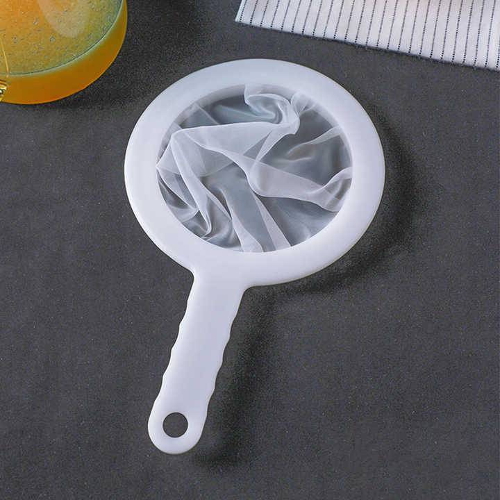 Kitchen mesh fabric strainer soy milk juice filter household juice slag strainer mesh soy separator