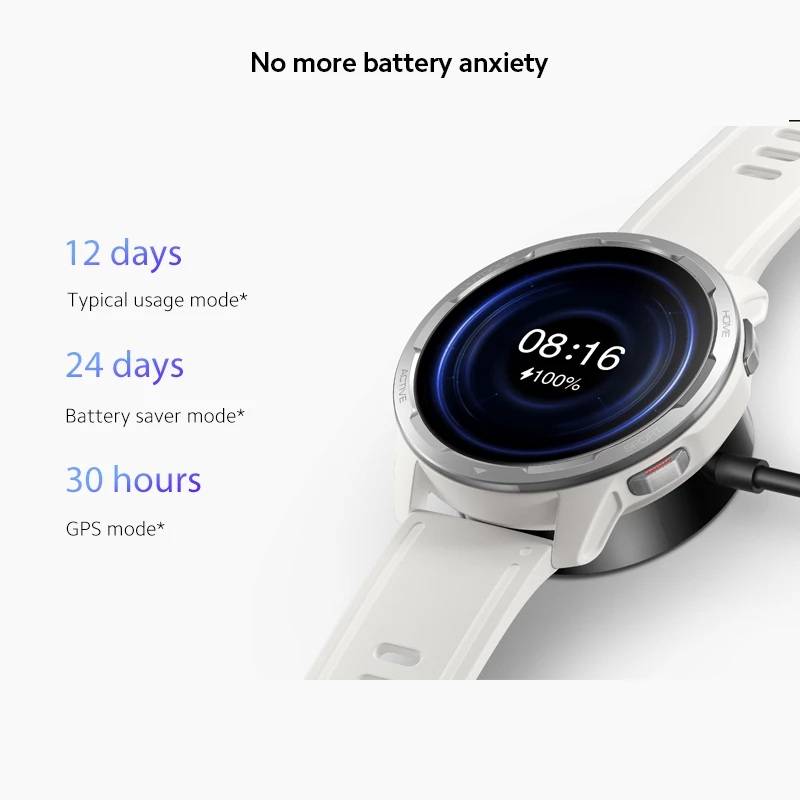 Xiaomi S1 Aktive Smartwatch: 1.43" Display, Blood Oxygen Monitoring
