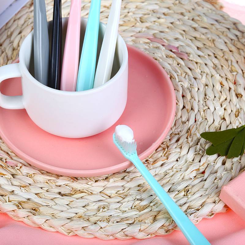 Macaron ice cream soft bristles toothbrush housewares adult toothbrush set of 10