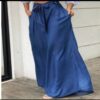 Elegant Tie High Waisted Wide-leg Pants