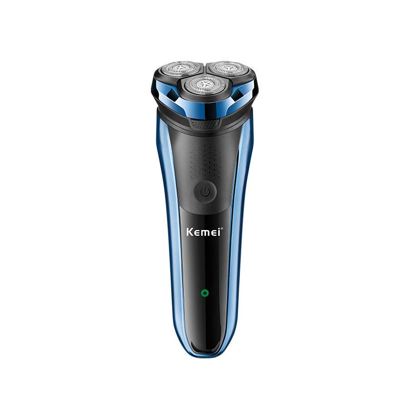 Razor Rotary Three Blades Whole Body Washable Lithium Battery Veneer Floating Electric Razor