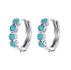 S925 Sterling Silver Simple Fashion Ear Buckle Women Earrings