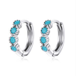 S925 Sterling Silver Simple Fashion Ear Buckle Women Earrings