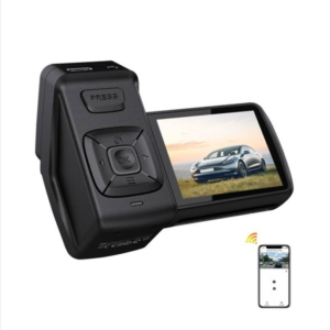 Flying Smooth 2K HD Night Vision Car Dual Recording Wireless WIFI Car Car Recorder (K06)
