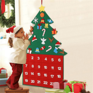 Felt Christmas Tree Calendar