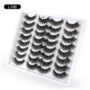 16pairs /Box Natural Long False Eyelashes Fluffy 3D Mink Lashes