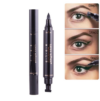 2 in 1 Black Waterproof Dual Head Quick Drying Eyeliner Seal Stamp Pen