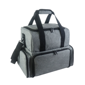 Double Layer Multifunctional Removable Nail Polish Crossbody Storage Cosmetic Bag