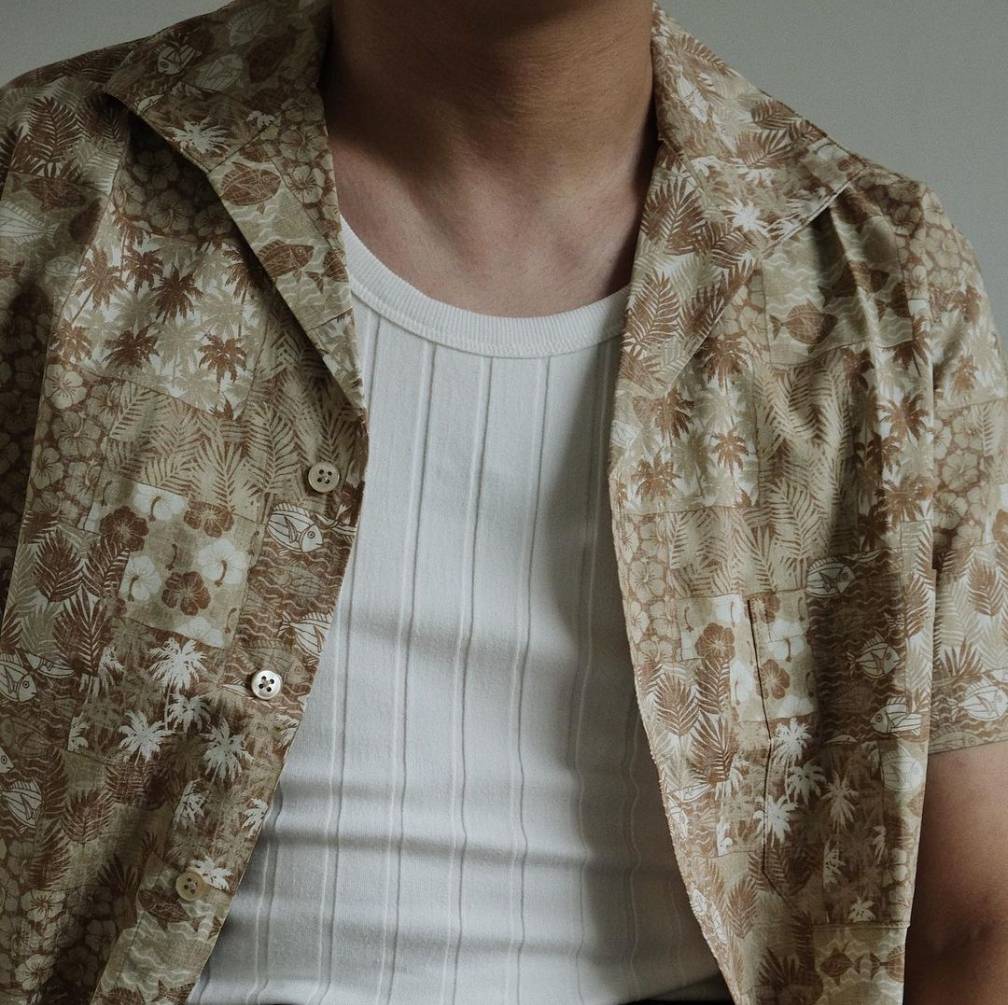 Retro heavyweight basic vest