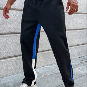 Men’s 100% Cotton Casual Sweatpants with Pockets