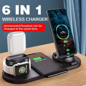 Zenez Wireless Charger 6 in 1 for Apple IPhone SG local stock