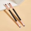 2pcs Eyebrow Brush, Lip Brush, Professional, Portable, Gift For Women & Girl