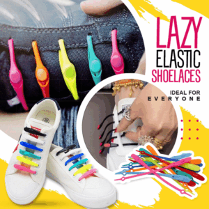 12PCS of Lazy Elastic Shoelaces – Perfect for Any Shoe