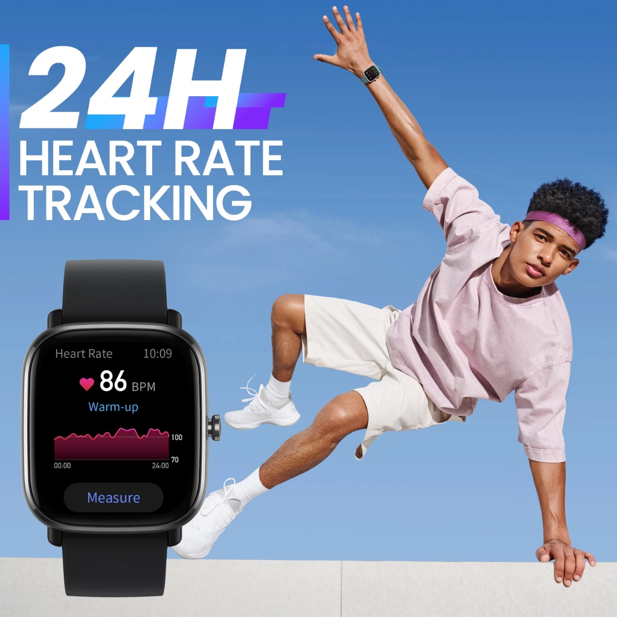 Amazfit GTS 2 mini: Upgraded Smartwatch with 68 Sports Modes