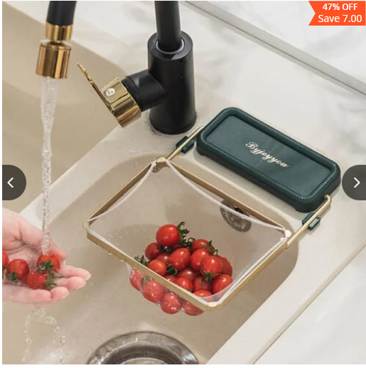 Kitchen Residue Filter Screen Holder with 100 included nets