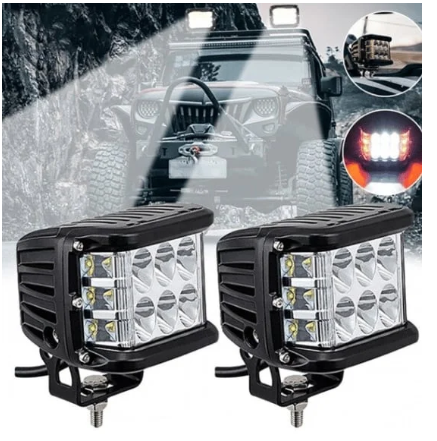 Last Day Promotion 49% OFF - Car Dual Sides LED Dual Color Light