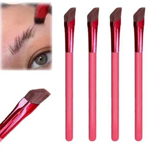 Realistic eyebrow brush for drawing brows similar to 3D natural real hair(Suitable For powders, creams, gels and waxes