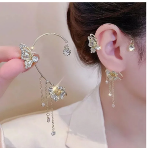 BUTTERFLY TASSEL STYLE ZIRCON EARRINGS | PERFECT GIFT
