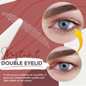 No-Glue Transparent Sticker for Perfect Double Eyelids