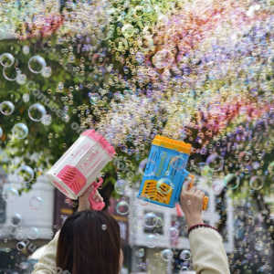 Enhanced Bubble Machine Rockets to New Heights