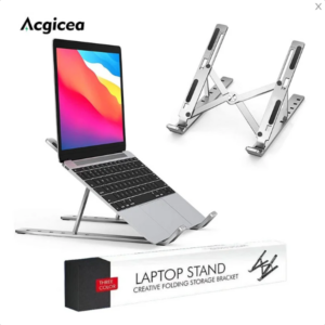 Portable Laptop Stand with Cooling and Universal Compatibility