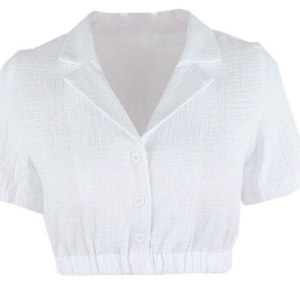 Slim Fit Polo Shirt with Simple and Sweet Design