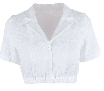 Slim Fit Polo Shirt with Simple and Sweet Design