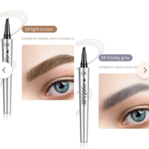 3D Waterproof Microblading Eyebrow Pen 4 Fork Tip Tattoo Pencil (2 pcs) good