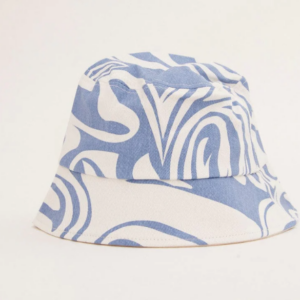 Online Exclusive Blue Graphic Bucket Hat