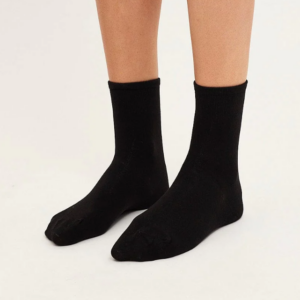 Black 3 Pack Plain Black Crew Socks