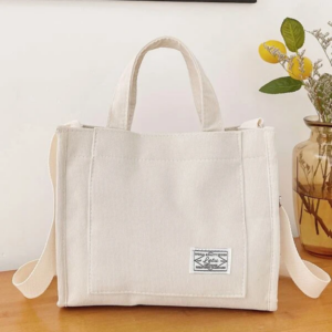 Corduroy Crossbody Bag, Women’s Trendy Handbag Casual Shoulder Bag With Adjustable Strap