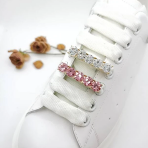 2pcs Rhinestone Decor Shoe Decoration