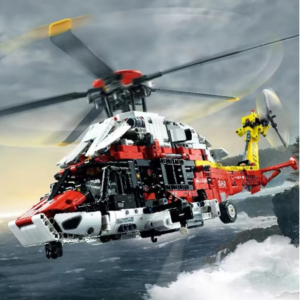 2023 NEW Technical Airbus H175 Rescue Helicopter 42145 Building Blocks Plane Model Brick Educational Toys For Children Gifts