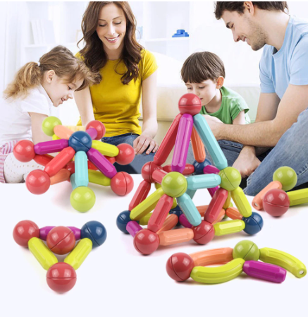 Magnetic Building Blocks: Fun Educational Toy for Kids