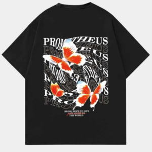 Butterfly Print Tee for Men by ROMWE