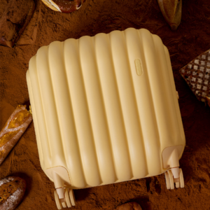 Lightweight Yellow Hardside Luggage with Spinner Wheels & TSA Lock