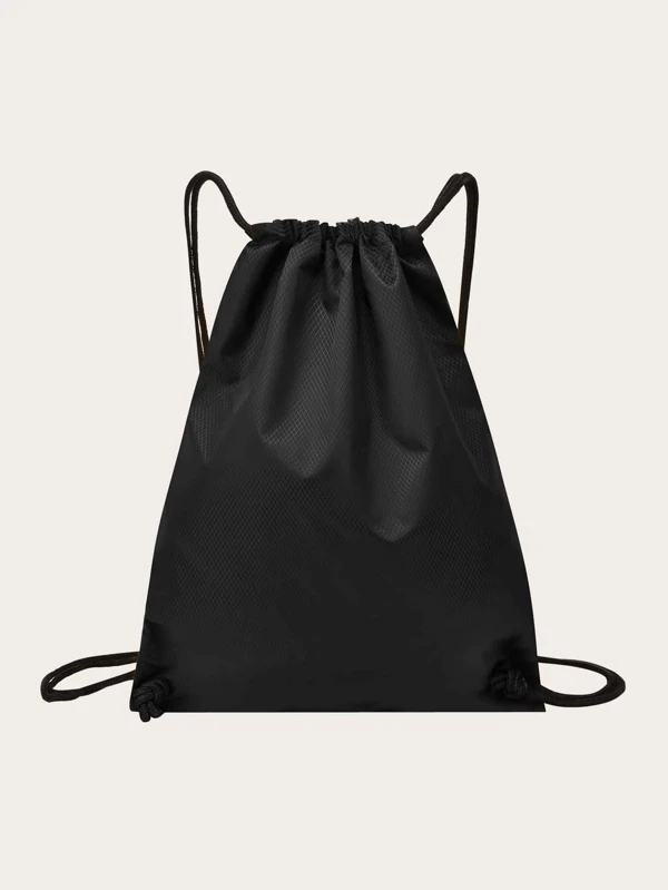 Men Minimalist Drawstring Backpack