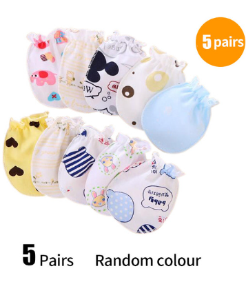 Soft Cotton Baby Gloves for Protecting Delicate Newborn Skin