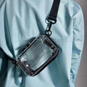 Mini Men Clear Box Bag