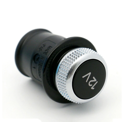 Car Cigarette Lighter Cover Chrome Plated Cigarette Lighter Plug For Audi A3 A4 A5 A6L Q3 Q5 RS7 4H0919311 4L0919311 12V