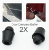 2Pcs Universal Car Door Dampers Buffer Door Shock Absorber Cushion Cover Rubber Stopper For Hyundai For BMW For Most Car